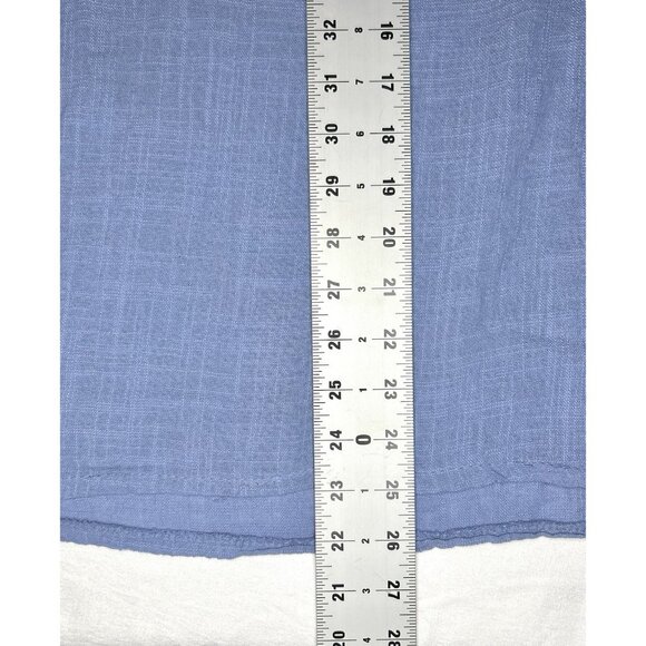 Beyond Capri Lagenlook Top Oversized Boxy Made in Italy OS Relaxed Gauzy Cotton - Picture 6 of 10